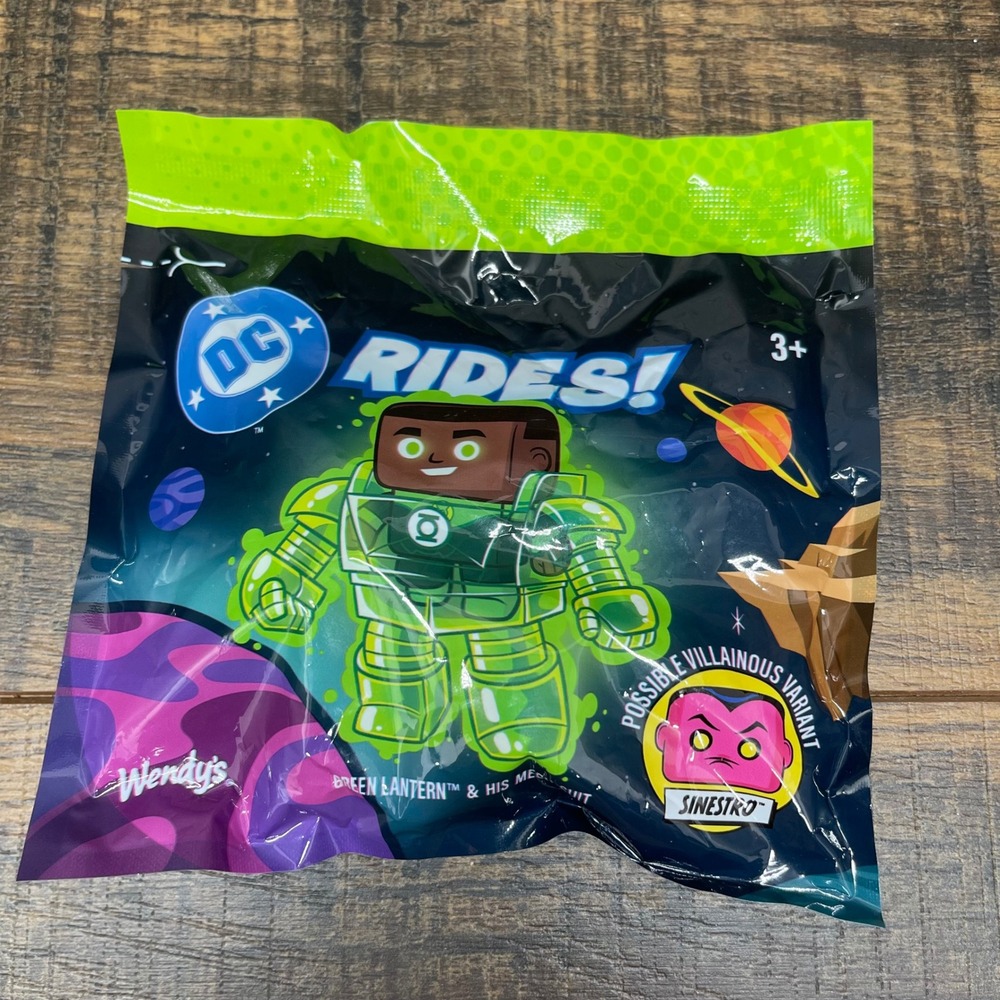 DC Rides‎ Green Lantern & His Mech Suit Wendy's Kid Meal Toy 2025